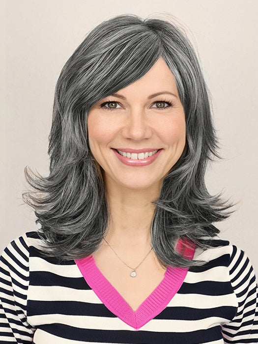 Shaggy Style Medium Soft Layers Synthetic Wigs Buy 1 Get 1 Free