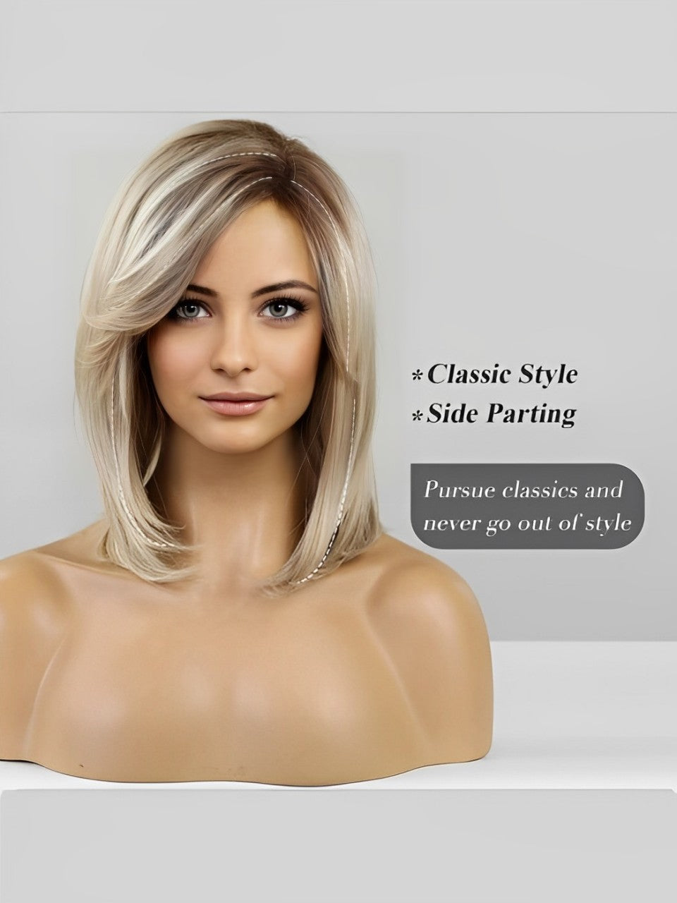 Radiant Straight Bob Synthetic Wigs