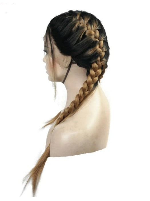 Braids Braided Wig Lace Front Synthetic Wig