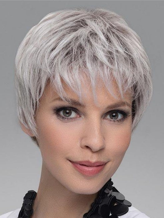 Short Straight Pixie Cut Natural Hair Synthetic Capless Wig