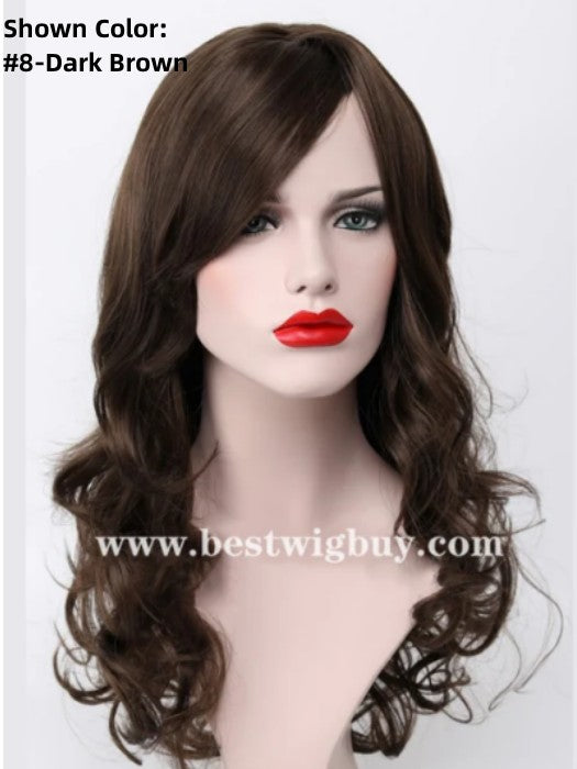 Approachable Cute Polished Long Curly Blonde Synthetic Wigs 20 Inches(Buy 1 Get 1 Free)