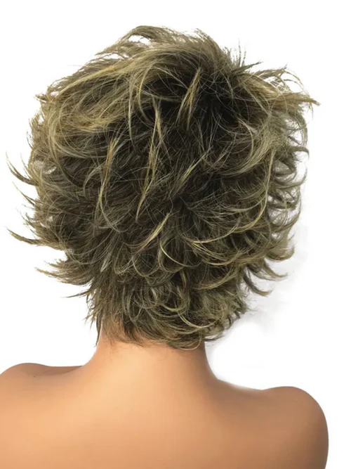 Effortless Pixie Cut Short Layered Synthetic Wigs