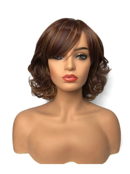 Flattering  Spiral Curly Layered Synthetic Wig