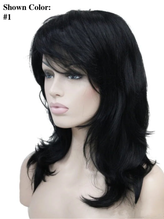 Flirtatious Medium Length Layered Synthetic Wigs