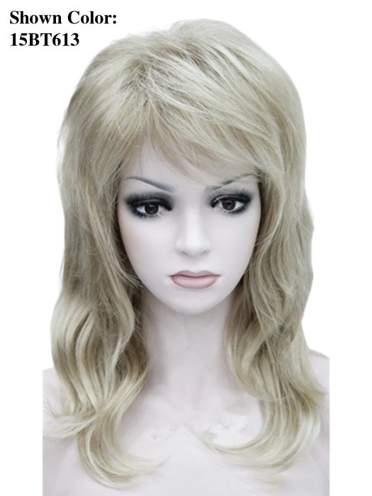 Flirtatious Medium Length Layered Synthetic Wigs