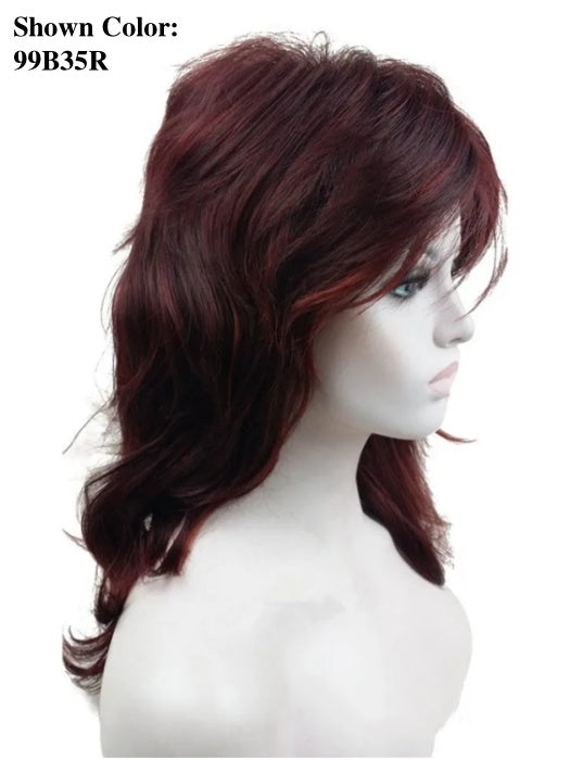 Flirtatious Medium Length Layered Synthetic Wigs