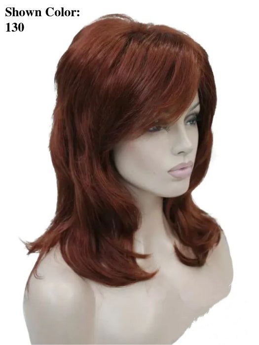 Flirtatious Medium Length Layered Synthetic Wigs