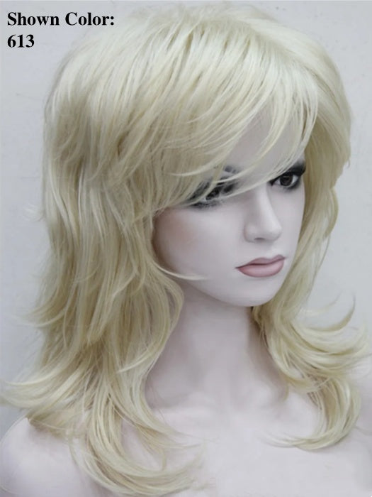 Flirtatious Medium Length Layered Synthetic Wigs