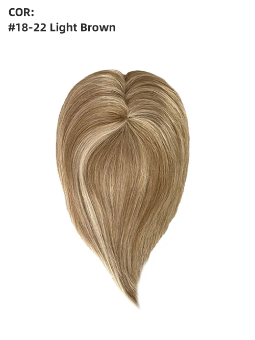 Mono Top Hand-tied Human Hair Toppers