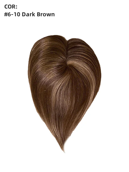 Mono Top Hand-tied Human Hair Toppers