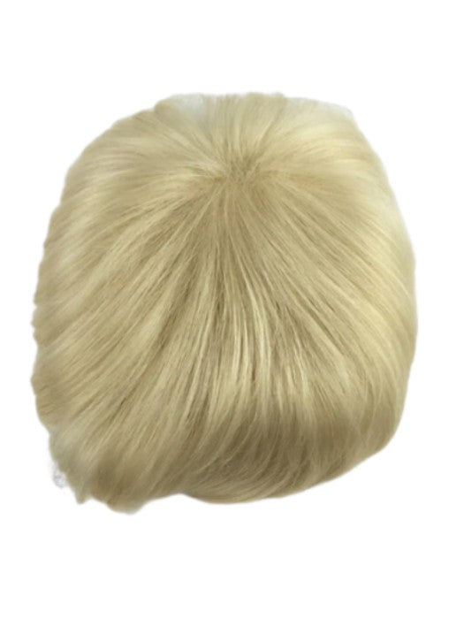 Straight Hair Synthetic Wigs Light Short Toupees Hairpiece