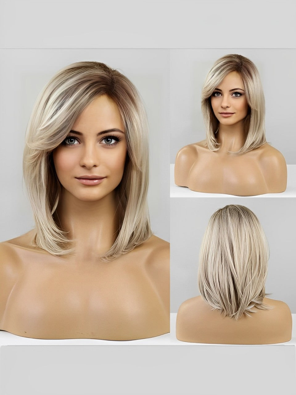 Radiant Straight Bob Synthetic Wigs