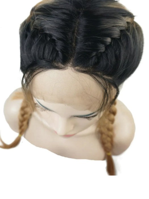 Braids Braided Wig Lace Front Synthetic Wig