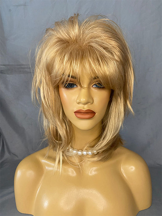 Dolly Parton Hairstyle Middle Length Capless Synthetic Wigs Buy 1 Get