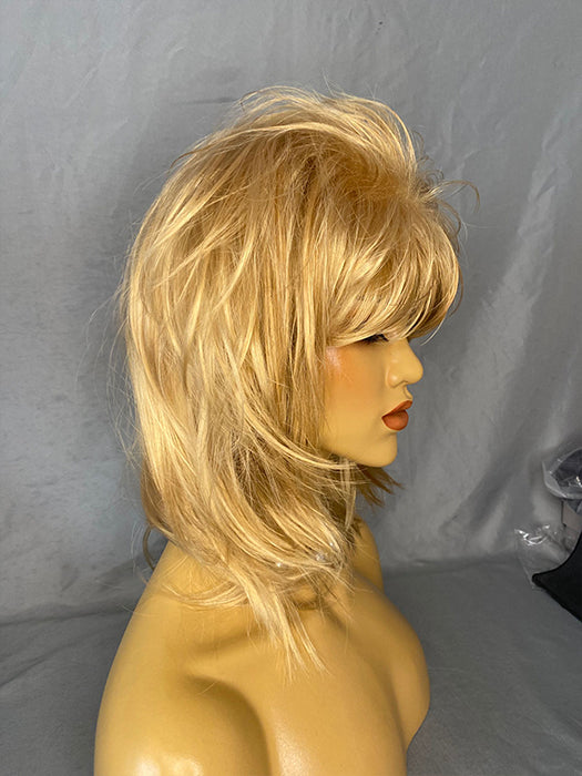 Dolly Parton Hairstyle Middle Length Capless Synthetic Wigs Buy 1 Get